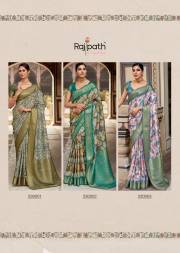 RAJPATH FABRICS   RASHMIKA SILK